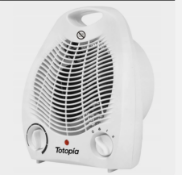 Boxed Totopia Portable Electric Heater 2000W 3 Heat Setting with adjustable Thermostat (LOC: NH2.4-