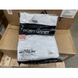 48 X BRAND NEW PORTWEST MENS FOOD COATS SIZE 4XL (LOC: 18.7-AA6551)