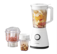 2 x Boxed ochama 3-in-1 Multifunctional Food Processor, Electric Blender, Smoothie Maker, 600W (LOC: