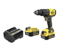 Boxed Stanley FatMax V20 18V Cordless Brushless Combi Drill RRP £199.98 2 x 4.0Ah, he Hammer Drill