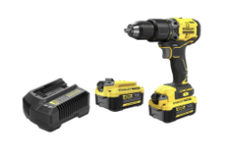 Stanley FatMax V20 18V RRP £199.98 Cordless Brushless Combi Drill 2 x 4.0Ah, The 18V STANLEY®