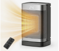 Boxed Totopia 1500W PTC Ceramic Heater, Portable Space Electric Heater with Adjustable thermostat,
