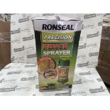 10 X RONSEAL PRECISION FINISH FENCEW SPRAYERS (LOC: 22.5-aa8132)