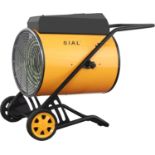 BOXED SIAL Industrial Space Heater 30000W - Electric Fan Heater - 400V - For Outdoor, Construction