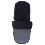 5x NEW & BOXED MICRALITE BY SILVER CROSS Pro-Fold Footmuff - CARBON. RRP £45 EACH. A cosy cold-