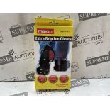 120 X BRAND NEW PAIRS OF MAXIM EXTRA GRIP ICE CLEATS SIZE LARGE (LOC: C1.2-AA7744)