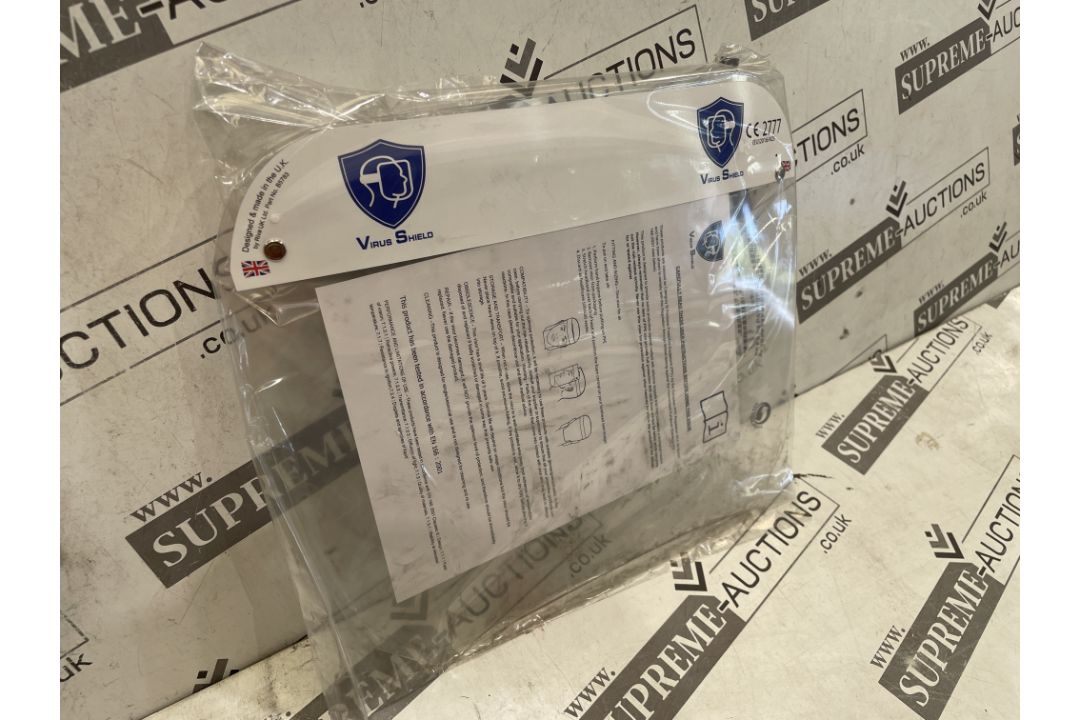 PALLET TO CONTAIN 700 X BRAND NEW VIRUS SHIELDS (LOC: 17.15-AA7166)