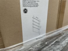 22 X BRAND NEW ALPINIA TONGUE AND GROOVE MATT WHITE DRAWER FRONTS PACKS OF 4 715 X 497 X 18MM (