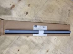 24 X NEW & BOXED AMAZON BLACK THERMAL ROLLER BLACKOUT BLIND 76CM X 150CM (LOC: 21.13 (RB)-