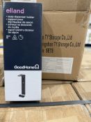 96 x New & Boxed Elland Soap Dispenser Holder Black RRP £12.50. Elegant wall-mounted soap