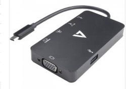 Boxed USB Type C Docking Station for Desktop PC, Connect any USB-C Alt mode equipped PC or Mac to