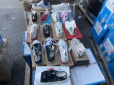Pallet to contain x Pairs of Canvas Style Trainers, Sizes, Colours and Styles may vary (LOC: 49,