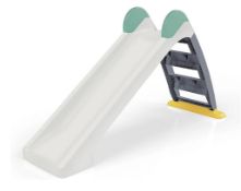 Boxed Dolu Kids Outdoor Slide - White RRP £29, Introducing the Dolu Kids Slide in a crisp and