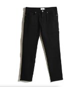 2 x Brand New Pairs of Farah Elm Black Denim Slim Fit Jeans Black, Size UK 46 W 32 L (LOC: 26.6-