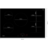 Neff T68FHV4L0 N70 80cm Induction Hob. RRP £899.00. (LOC: SR4F-AP356)