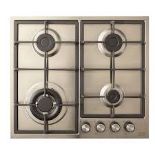 Cooke & Lewis CLGASUIT4 58cm Gas Hob - Inox. RRP £159.00. (LOC: SR4F-AP349)