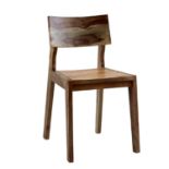Boxed Aspen Wooden Furniture Dining Chair Set of 2 - Two-Tone RRP £199.99. Handcrafted by skilled