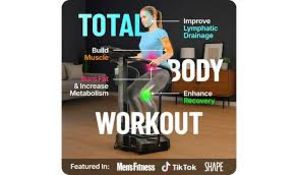 Bluefin Fitness Pro Vibration Plate - Black RRP £270. The Bluefin Pro vibration plate is your