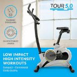 BRAND NEW Bluefin Fitness Tour 5.0 Exercise Bike RRP £399. IN-BUILT TRAINING PROGRAMS: The