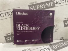60 X BRAND NEW LIFEPLAN 60 CAPSULE FOOD SUPPLEMENT BLACK ELDERBERRY EXTRACT VITAMIN C ZINC BB JULY
