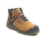 DEWALT Phoenix Size 10 Tan Waterproof Steel Toe Cap Safety Boots (LOC: SR3.3.2-AJ378)