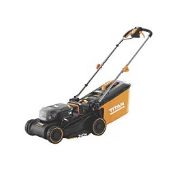 Titan 18V 1 x 5.0Ah Li-Ion TXP Brushless Cordless 34cm Lawn Mower (LOC: SR3(2.2)-AE412)
