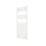 Flomasta 1200mm x 500mm 1815BTU White Flat Towel Radiator (LOC: SR3.5F-AG629)
