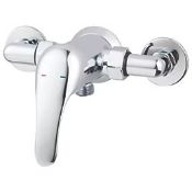 Swirl Tarn Exposed Single Outlet Manual Chrome Shower Valve (LOC: SR2.2.6-AF105)