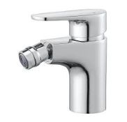 GoodHome Cavally Standard Chrome effect Round Bidet Mono mixer Tap (LOC: SR2.4.2-AJ564)