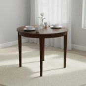 Boxed Hanover Half Moon Extending Dining Table RRP £139.99. (LOC: SR6(1.5)-FL672)