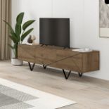 Boxed JAKOMEN TV CABINET 3D 160 CM-HITIT RRP £129.99. Elevate your living room or office with our
