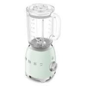 Smeg Pastel Green Electric Jug Blender - Retro Design BLF03PGUK. RRP £189.00. (LOC: R49.7-SE438)