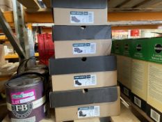 4 X PAIRS OF PORTWEST FOOTWEAR, VARIOUS SIZES TO INCLUDE SLIP ON SAFETY BOOTS SIZE UK9, WELTED