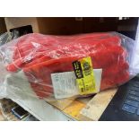 BOX TO CONTAIN 12 PACKS OF 12 GLOVES (144) Portwest PVC Knitwrist 2XL Red (LOC: 33.3-JR1211)