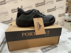 12 X BRAND NEW PAIRS OF PORTWEST TREKKER WORK BOOTS SIZE 5 (LOC: 18.15-AA6436)