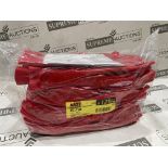 TRADE LOT 768 X BRAND NEW PAIRS OF PORTWEST PROFESSIONAL 27CM PVC GAUNTLET WORK GLOVES SIZE XL (LOC: