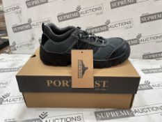 16 X BRAND NEW PAIRS OF PORTWEST TREKKER WORK BOOTS SIZE 4 (LOC: 17.17-AA6440)