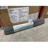 20 X BRAND NEW KOROS COTTON TUFTED GREY PEDESTOOL MATS 50 X 45CM (LOC: 32.2-BB1257)