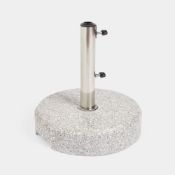 Boxed Grey Round Granite Parasol Base (LOC: SR5(3.5)-VN1029)