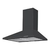 Essentials NNCHHB60UK Chimney Hood Black 598mm (LOC: SR4F-AP510)