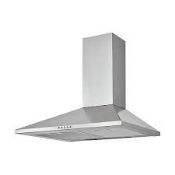 Cooke & Lewis CHS60 Stainless steel Chimney Cooker hood (W)60cm (LOC: SR4F-AP511)