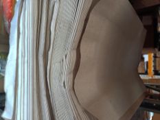 250X LARGE CRAFT MAILING PAPER BAG MADE FROM DURABLE KRAFT PAPER, DESIGNED FOR SAFE AND ECO?FRIENDLY