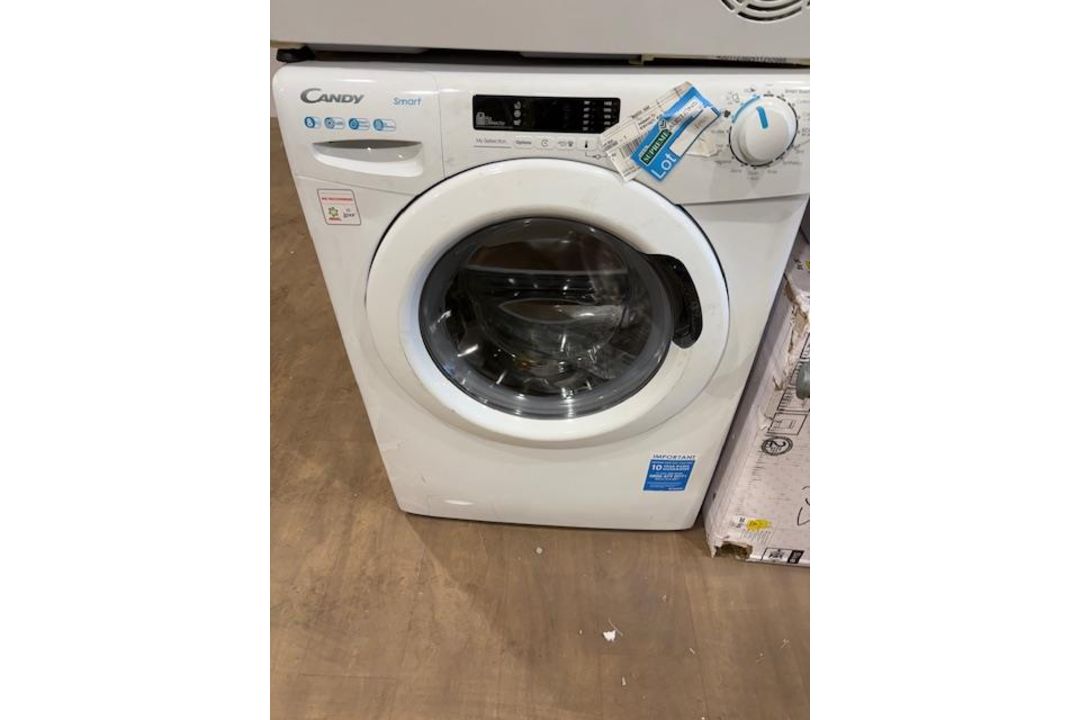 Candy CS 1482DW4/1-80 8kg Freestanding 1400rpm Washing machine. RRP £339.00. (LOC: SR4F-AP385) - Image 1 of 2