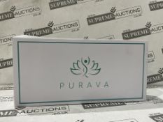 30 X BRAND NEW PURAVA Cupping Therapy Set with Suction Ball Glass Cupping Set for Neck Face and Body