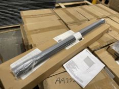 16 X BRAND NEW PREMIUM BLACKOUT ROLLER BLINDS 86 X 150CM BLACK (LOC: 22.8-AA235)