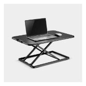 Boxed Ultra-Slim Sit-Stand Desk Converter (LOC: SR5(3.9)-VE440)
