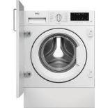 HOTPOINT BI WMHG 91485 UK Integrated 9 kg 1400 Spin Washing Machine. RRP £499.00. (LOC: SR4F-WL353)