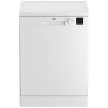 Beko DVN04X20W Freestanding Full size Dishwasher - White (LOC: SR4F-WL349)