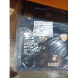 3X PREMIUM 4 SEATER ROUND PATIO SET COVER , EACH PACK HAS 2 COVERS , DESIGNED TO PROVIDE EXCELLENT