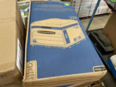 6 X BRAND NEW PACKS OF 10 BANKERS BOXES